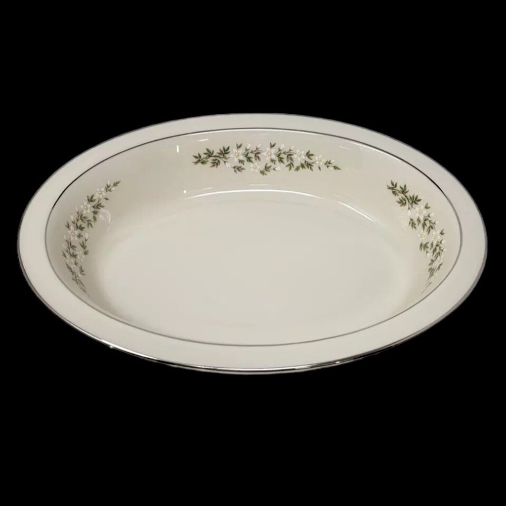 Lenox Brookdale Bone China Oval Serving Vegetable Bowl 9-3/4" MINT - Picture 2 of 7